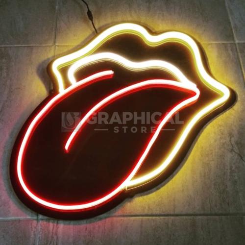 Lengua neon flex